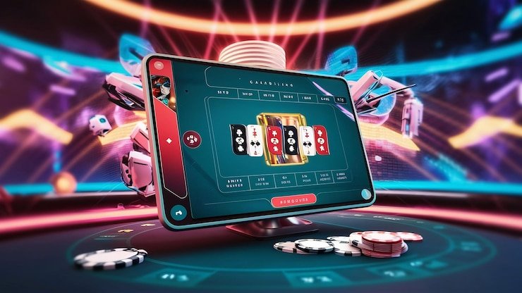 Tim linktogel bekerja di kantor pusat dengan teknologi terkini